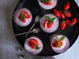 Mousse de fraises au mascarpone