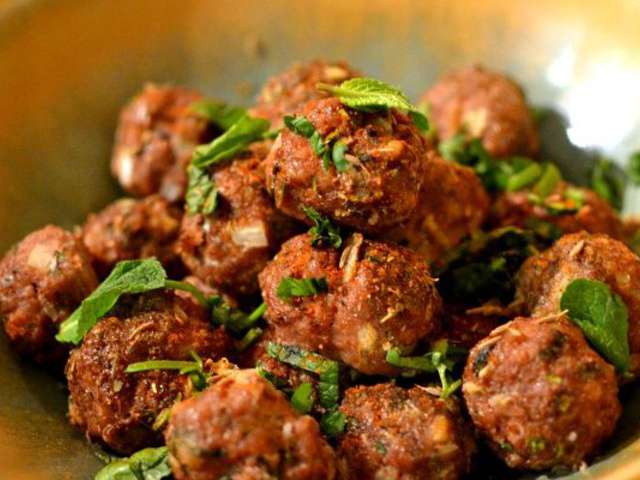 Recettes De Boulettes De Viande Et Menthe