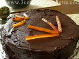 Gâteau au chocolat et à l’orange