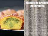 Muffins aux brocolis et curcuma