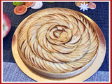 Tarte aux pommes (rosace)