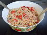 Salade de pois chiches et quinoa (ig bas)