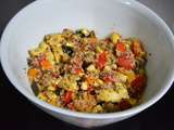 Salade de quinoa aux saveurs orientales (ig bas)