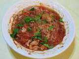 Vermicelles de soja à la tomate et au thon