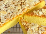 Gâteau italien, ricotta, citron, amandes