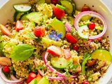 Taboulé de Quinoa aux fraises