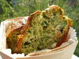 Cake épinards-saumon-chèvre