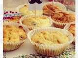 Muffins noix et gorgonzola
