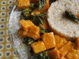 Curry de Kale & butternut ~ Vegan ~