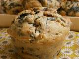 Muffins salés végétaliens aux cèpes et blettes ~ mm#38 ~
