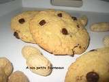 The cookies au beurre de cacahuètes