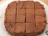 Brownie vegan ig bas de patate douce au Air Fryer