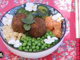 Buddha bowl boulgour légumes aux falafels