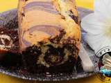 Cake marbré amandes chocolat en vidéo