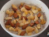 Chia pudding aux graines et gingembre