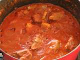 Cocotte de sauté de porc au curry