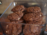 Cookies chocolat noir amandes