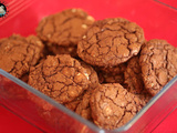 Cookies chocolat noir noix de pécan cannelle