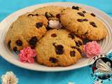 Cookies géants avoine, canneberges et raisins secs