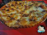 Pizza sans croûte express au chorizo