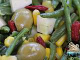 Salade d'haricots verts aux baies de goji