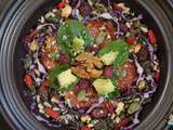 Salade super-aliments à la saucisse de Morteau