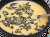 Soupe citrouille chou-fleur aux graines au Cooking Chef