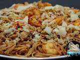 Spaghettis aux crevettes à l'italienne (pas à pas en photos)