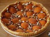 Tarte aux abricots amandes