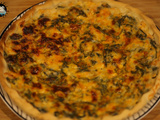 Tarte épinards saumon