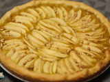Tarte pommes mirabelles aux pignons de pin