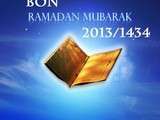 Bon ramadan 2013