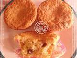 Muffins à l’amande amère et mini smarties