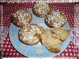 Muffins aux pommes et flocons d’avoine