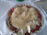 Tarte tomates courgettes boursin