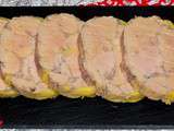 Ballotine de foie gras à la vapeur