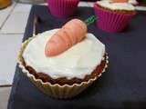 Cupcakes à la carotte