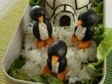 Bento #002: Pingouins sur la banquise