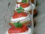 Verrine multicolore