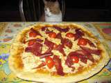Pizza Bresaola -Tomates - Mozzarella