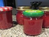 Confiture/compote de prunes rouges Ig bas