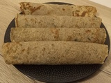 Crêpes salées fourrées sans gluten ig bas