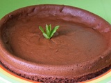 Gâteau au chocolat comme un nuage ig bas