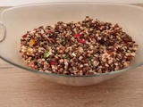 Salade de sarrasin aux lentilles ig bas