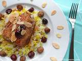 Iran : albalou polo (riz aux griottes)