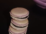 Macarons Parmes au chocolat pour une soirée entre filles