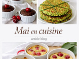 Mai en cuisine: 6 recettes sans gluten lait oeufs