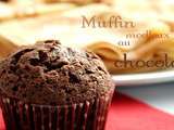 Muffins moelleux au chocolat // la ronde #1