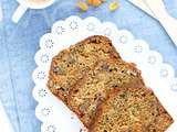 Cake aux courgettes, raisins secs & noix – Zucchini Bread