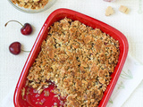 Crumble de cerises façon granola